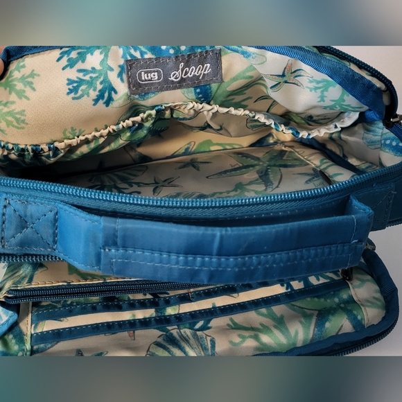 NWOT LUG Scoop Crossbody Purse & Vera Bradley Mirror Compact - Picture 3 of 8